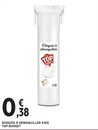 TOP BUDGET Disques à démaquiller