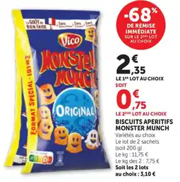 Maximarché Vico Monster Munch offre