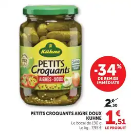 Maximarché KUHNE PETITS CROQUANTS offre