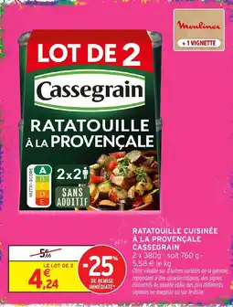 Intermarché Express Cassegrain Ratatouille à la provençale offre