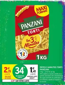 Intermarché Express PANZANI TORTI offre