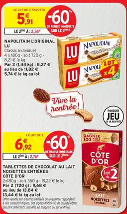 Intermarché Express NAPOLITAIN L'ORIGINAL offre