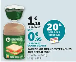 Maximarché MOELLEUX PAIN DE MIE GRANDES TRANCHES offre