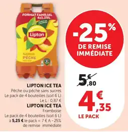 Maximarché Lipton Ice Tea offre
