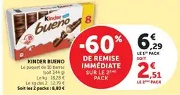 Maximarché Kinder Bueno offre