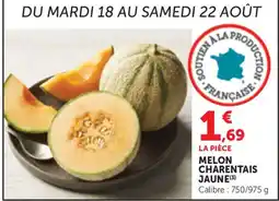Maximarché Melon Charentais Jaune offre