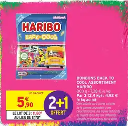 Intermarché Express HARIBO BONBONS BACK TO COOL offre