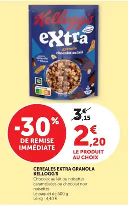 Maximarché Kellogg's Extra Granola offre