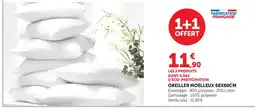 Maximarché OREILLER MOELLEUX 60X60CM offre