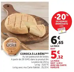 Maximarché Corsica À La Bière offre