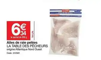 Ailes De Raie PelĂ©es La Table Des PĂȘcheurs