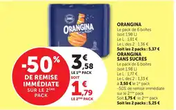 Maximarché ORANGINA offre
