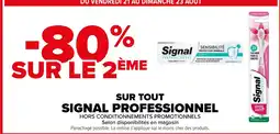Carrefour Signal Professionnel offre