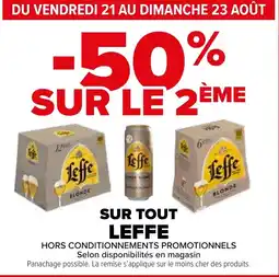 Carrefour Leffe offre