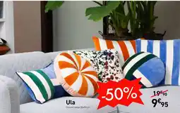 Habitat Ula Coussin beige offre