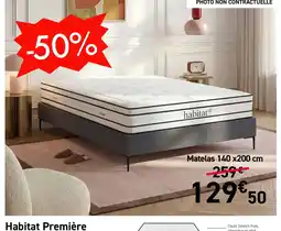 Habitat habitat Matelas offre