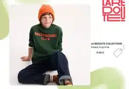La Redoute La redoute collections sweat imprimé offre