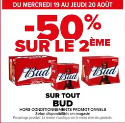 Carrefour Bud offre