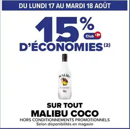 Carrefour Malibu Coco offre