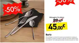 Habitat Burlo Ménagère 24 pièces offre