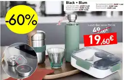 Habitat Black + Blum Lunch Box verre 750 ml offre