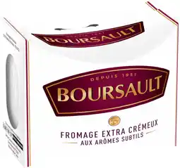 Auchan Boursault fromage extra crémeux boursault offre