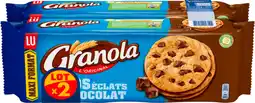 Auchan Granola granola maxi cookies au chocolat lu offre