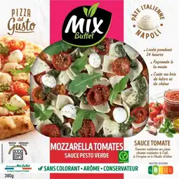 Auchan Mix'buffet pizza del gusto tomate mozzarella mix buffet offre