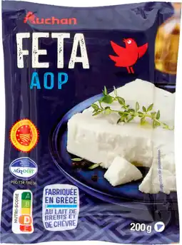 Auchan Auchan feta grecque aop auchan offre