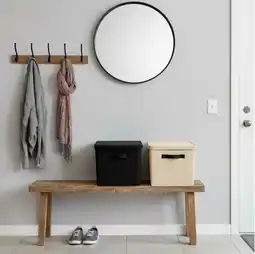 Auchan Sansmarque lot de 2 boîtes de rangement pliables offre