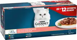 Auchan Purina perle les filettines en sauce gourmet purina offre