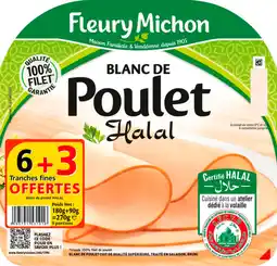 Auchan Fleury michon blanc de poulet halal fleury michon offre