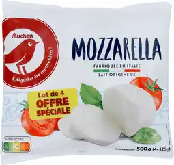 Auchan Auchan mozzarella auchan offre