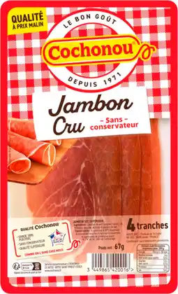 Auchan Cochonou jambon cru cochonou offre