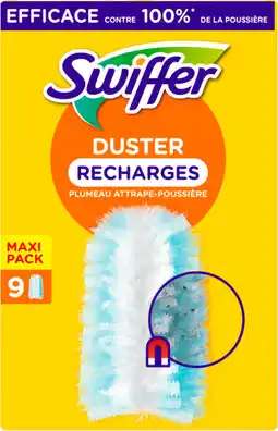 Auchan Swiffer recharges plumeaux anti poussière swiffer offre