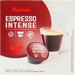 Auchan Auchan capsules de café espresso intense auchan offre