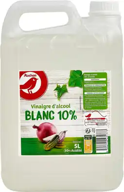 Auchan Auchan vinaigre d'alcool blanc auchan offre
