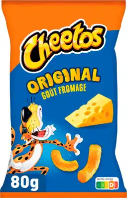 Auchan Cheetos biscuits soufflés original goût fromage cheetos offre