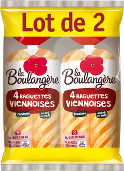 Auchan La boulangere baguettes viennoises la boulangère offre