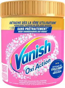 Auchan Vanish poudre détachante vanish oxi action offre