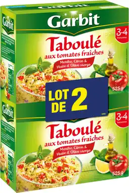 Auchan Garbit taboulé aux tomates fraîches garbit offre