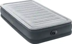 Auchan Intex matelas gonflable électrique 1 personne offre