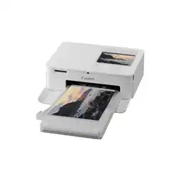 Auchan Canon imprimante photo portable selphy cp1500 blanche offre