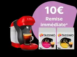 Auchan Bosch cafetière à dosettes tas113e offre