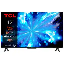Auchan Tcl tv led 43 / 108cm tcl 43pf650 offre
