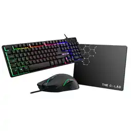 Auchan The-g-lab pack combo krypton the g lab 3 en 1 noir offre