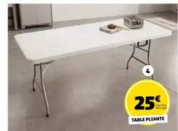 GiFi Table pliante offre
