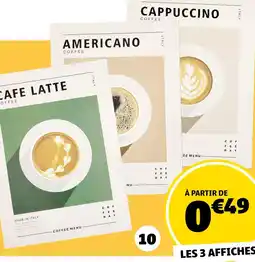 GiFi 3 affiches déco offre