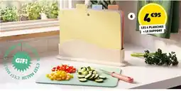 GiFi Gifi 4 planches à découper avec support offre