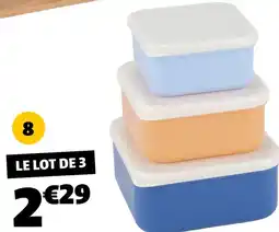 GiFi 3 boîtes de conservation offre